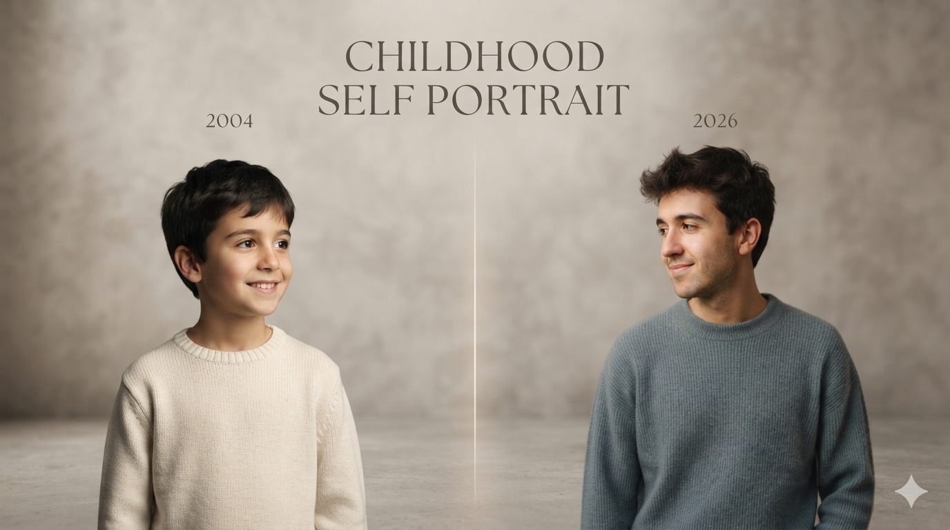 Childhood Self Portrait