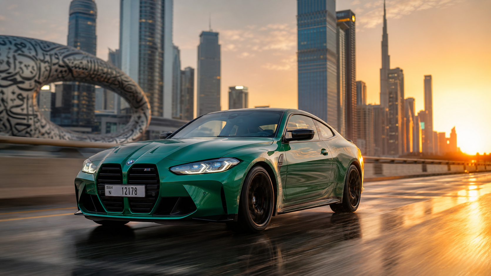 Cinematic Luxury Car Portrait
